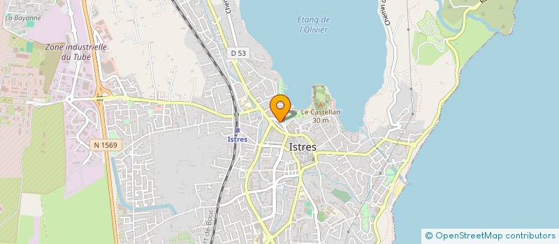 localisation de l'entreprise MADAME LAURENCE DOUCET  ISTRES