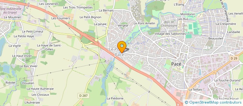 localisation de l'entreprise MADAME LAURENCE DOUCET à PACE