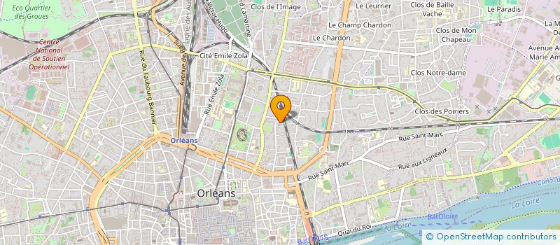 localisation de l'entreprise MADAME LAURENCE DOUCHET à ORLEANS