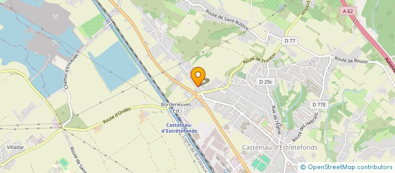 localisation de l'entreprise MADAME LAURENCE DRON  CASTELNAU-D'ESTRETEFONDS