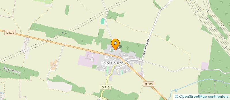 localisation de l'entreprise MADAME LAURENCE DROUET  SIVRY-COURTRY