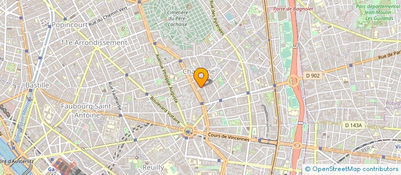 localisation de l'entreprise MADAME LAURENCE DRUET  PARIS