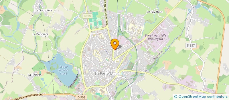 localisation de l'entreprise MADAME LAURENCE DUMAINE à MAGNY-LE-DESERT