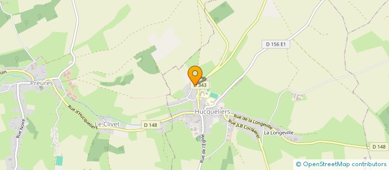 localisation de l'entreprise MADAME LAURENCE DUMONT  HUCQUELIERS