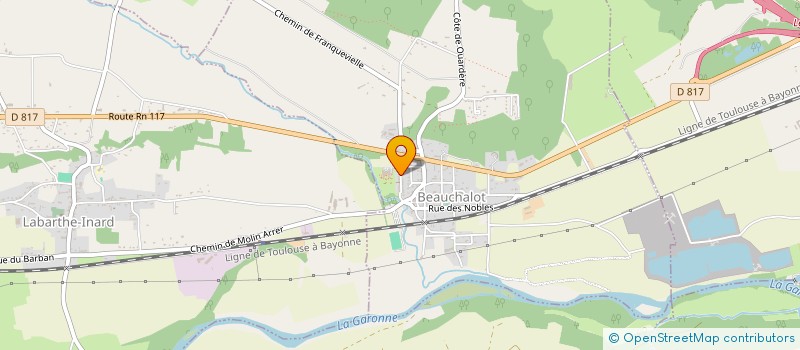 localisation de l'entreprise MADAME LAURENCE DUPEYRON  BEAUCHALOT