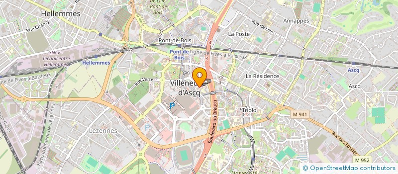 localisation de l'entreprise MADAME LAURENCE DUPONT à VILLENEUVE-D'ASCQ