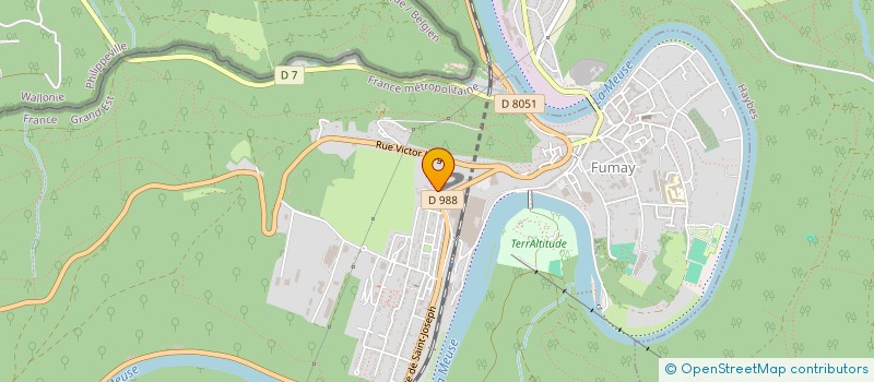 localisation de l'entreprise MADAME LAURENCE DUPRE  FUMAY