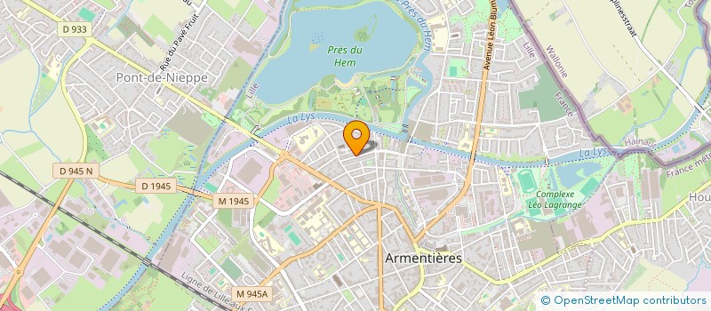 localisation de l'entreprise MADAME LAURENCE DUQUESNOY  ARMENTIERES