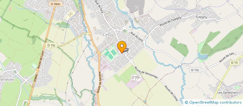 localisation de l'entreprise MADAME LAURENCE DURAFFOUR  CESSY