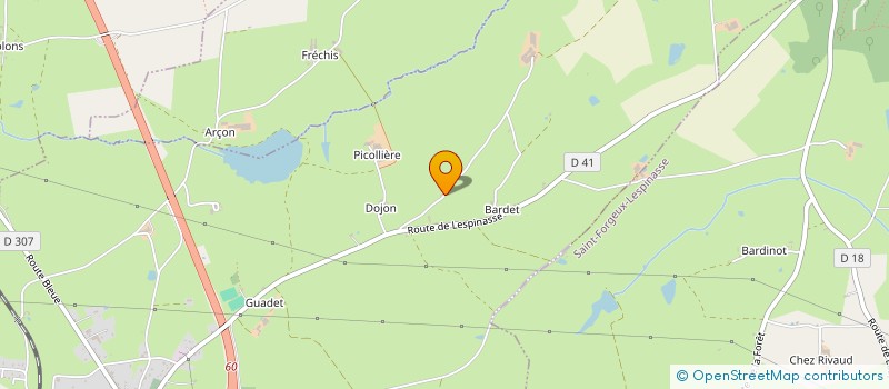 localisation de l'entreprise MADAME LAURENCE DURET  CHANGY