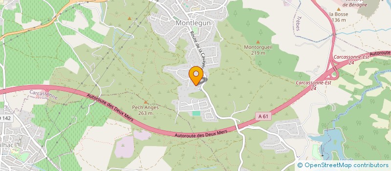 localisation de l'entreprise MADAME LAURENCE DURET  CARCASSONNE