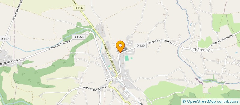 localisation de l'entreprise MADAME LAURENCE DUROUGE  VIRIVILLE