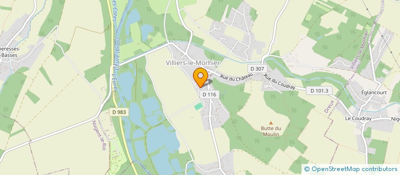 localisation de l'entreprise MADAME LAURENCE DUTEIL à VILLIERS-LE-MORHIER