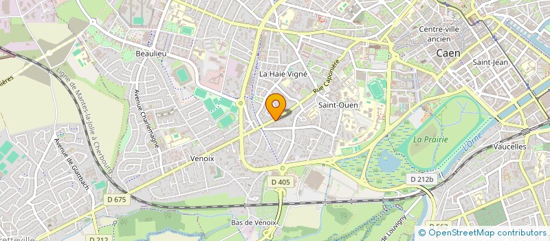 localisation de l'entreprise MADAME LAURENCE DUVAL à CAEN