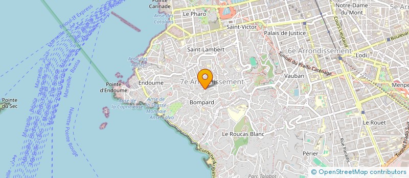 localisation de l'entreprise MADAME LAURENCE ENRICI à MARSEILLE
