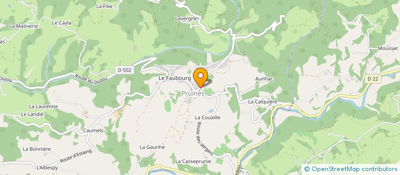 localisation de l'entreprise MADAME LAURENCE ERNOUL à SENERGUES