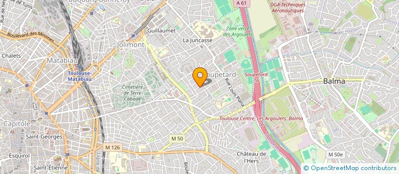 localisation de l'entreprise MADAME LAURENCE ESGRIME à TOULOUSE
