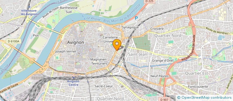 localisation de l'entreprise MADAME LAURENCE ESTIENNE  AVIGNON