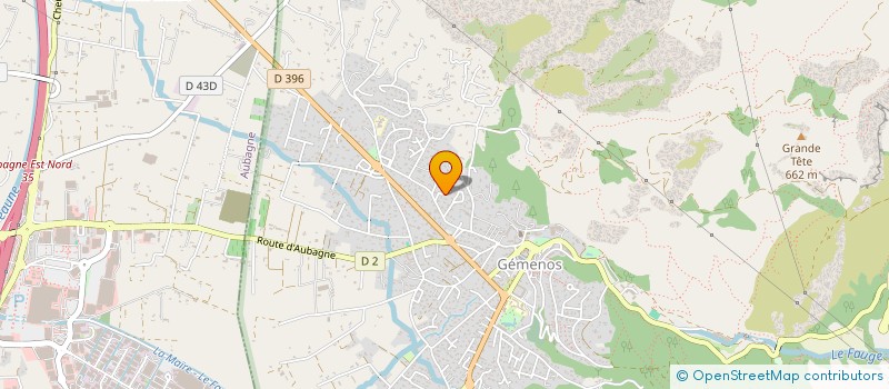 localisation de l'entreprise MADAME LAURENCE ETIENNE  GEMENOS