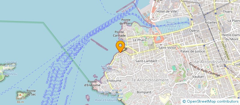 localisation de l'entreprise MADAME LAURENCE FABRE  MARSEILLE