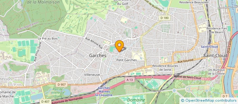 localisation de l'entreprise MADAME LAURENCE FARCIS à GARCHES