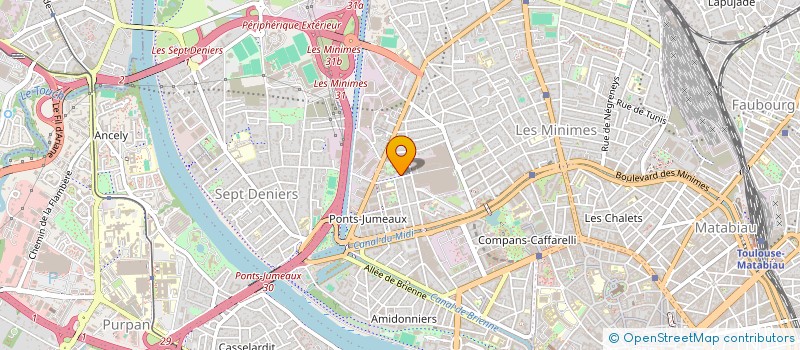 localisation de l'entreprise MADAME LAURENCE FELIX  TOULOUSE