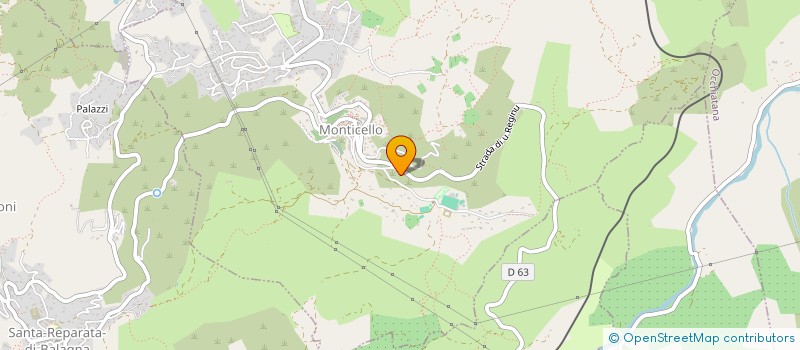 localisation de l'entreprise MADAME LAURENCE FERRARI  MONTICELLO