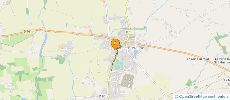 localisation de l'entreprise MADAME LAURENCE FERRE à FAY-DE-BRETAGNE