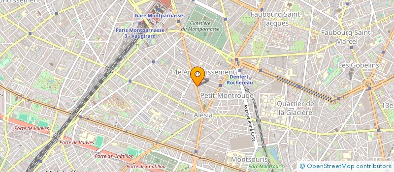 localisation de l'entreprise MADAME LAURENCE FERRERES  PARIS