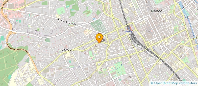 localisation de l'entreprise MADAME LAURENCE FERRY  NANCY