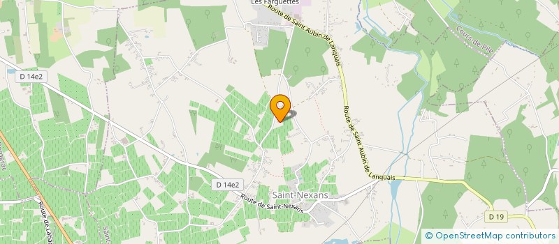 localisation de l'entreprise MADAME LAURENCE FEUILLE  VERDON