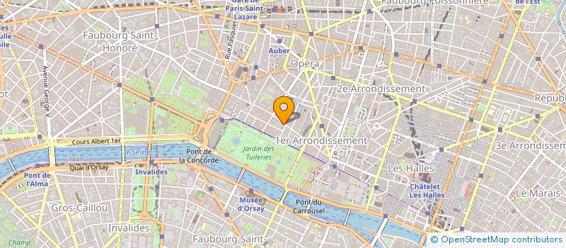 localisation de l'entreprise MADAME LAURENCE FIHEY à PARIS