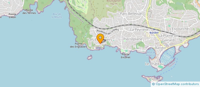 localisation de l'entreprise MADAME LAURENCE FILANDRE  BANDOL