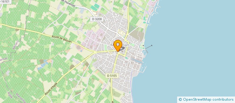localisation de l'entreprise MADAME LAURENCE FILLIOL à MARSEILLAN