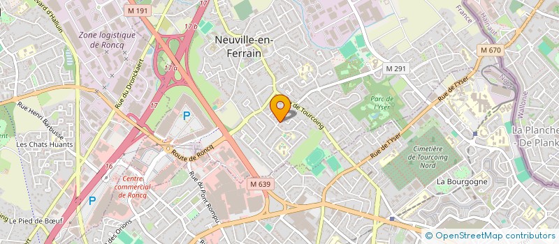 localisation de l'entreprise MADAME LAURENCE FIN à NEUVILLE-EN-FERRAIN