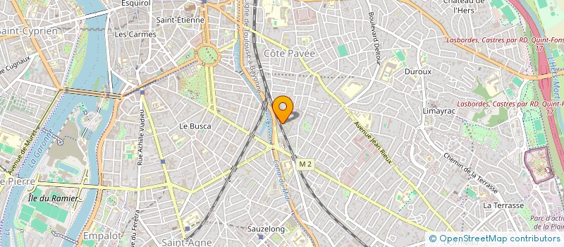 localisation de l'entreprise MADAME LAURENCE FIORE à TOULOUSE