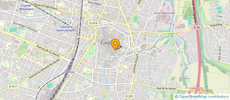 localisation de l'entreprise MADAME LAURENCE FIX  COLMAR
