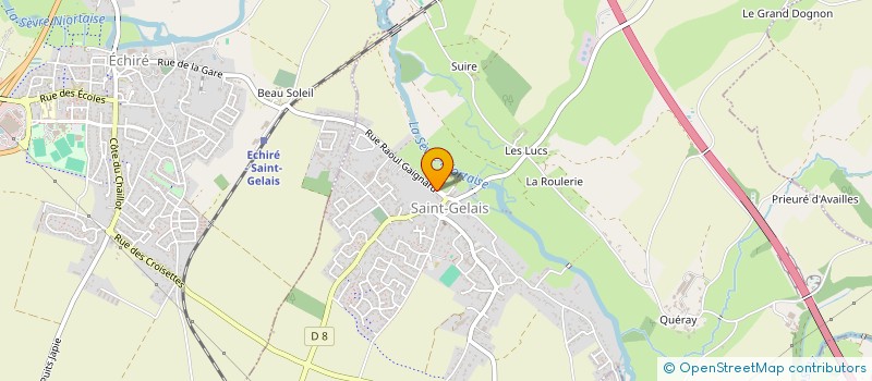 localisation de l'entreprise MADAME LAURENCE FLIGNY  SAINT-GELAIS