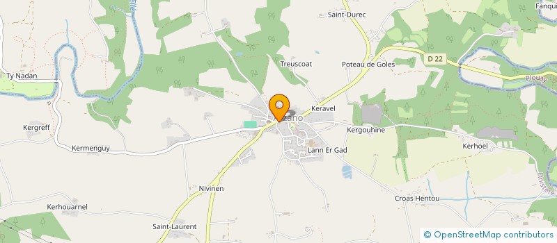 localisation de l'entreprise MADAME LAURENCE FLOC'H  ARZANO