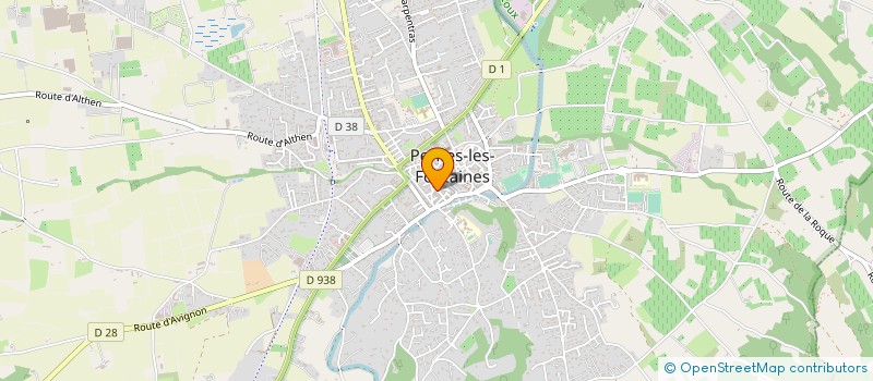 localisation de l'entreprise MADAME LAURENCE FORGUE  PERNES-LES-FONTAINES