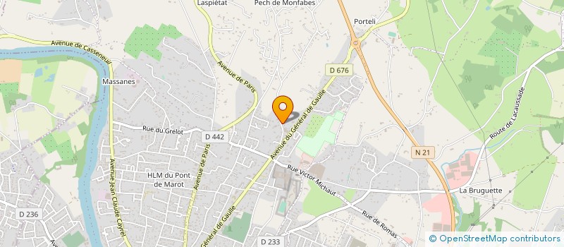 localisation de l'entreprise MADAME LAURENCE FOURESTIER à VILLENEUVE-SUR-LOT