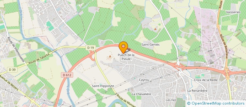 localisation de l'entreprise MADAME LAURENCE FOURMANN à BEZIERS