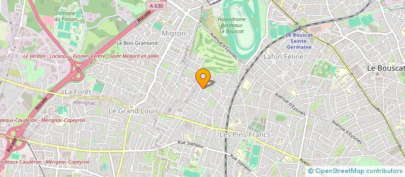 localisation de l'entreprise MADAME LAURENCE FOYER  BORDEAUX