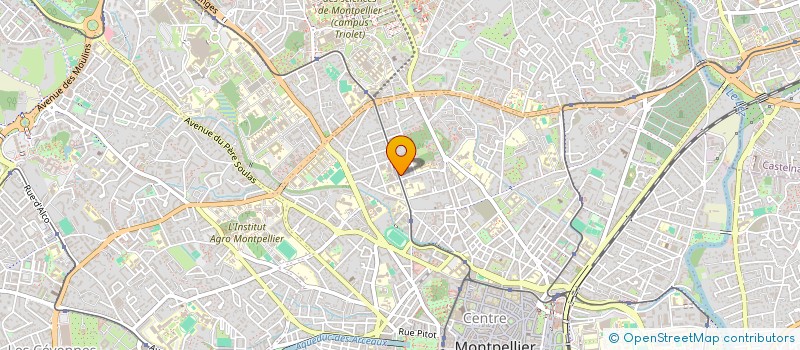 localisation de l'entreprise MADAME LAURENCE FRADET à MONTPELLIER
