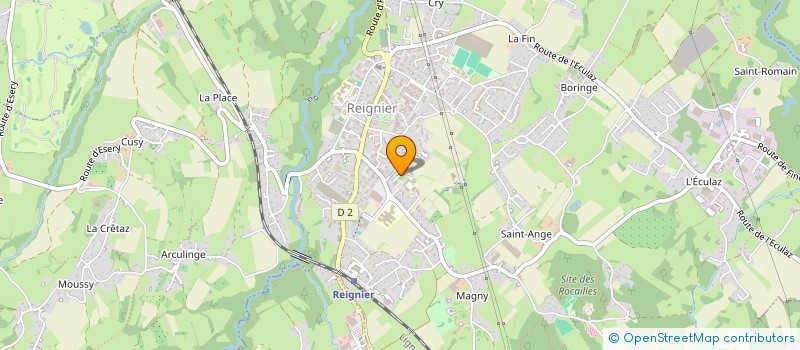localisation de l'entreprise MADAME LAURENCE FRANZEN à REIGNIER-ESERY
