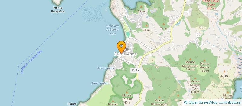 localisation de l'entreprise MADAME LAURENCE FRECCERO  SAINTE ANNE