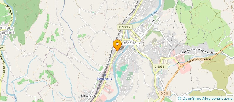 localisation de l'entreprise MADAME LAURENCE FREDIER  VILLEMAGNE-L'ARGENTIERE