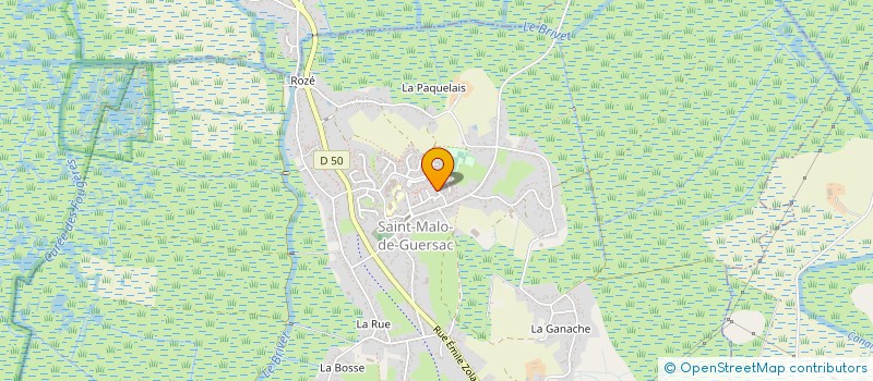 localisation de l'entreprise MADAME LAURENCE FREMONT  SAINT-MALO-DE-GUERSAC