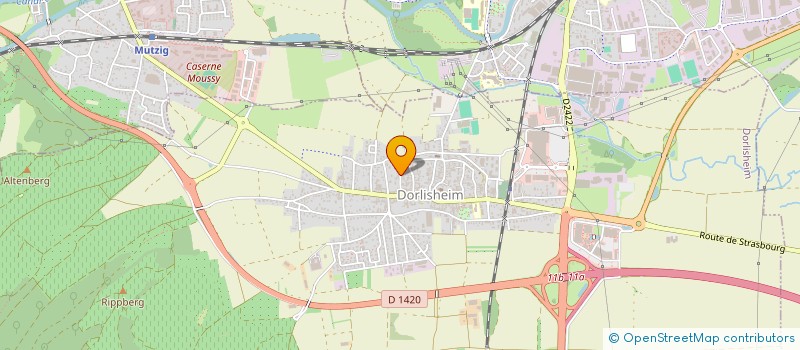 localisation de l'entreprise MADAME LAURENCE FRITZ  MULHAUSEN