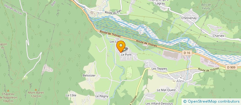 localisation de l'entreprise MADAME LAURENCE FURET  ALEX